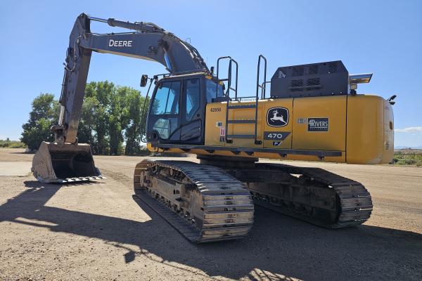 Tint on Industrial  Excavator